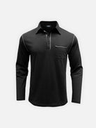 Men's Classic Long Sleeve Polo Shirt Eleven Oasis