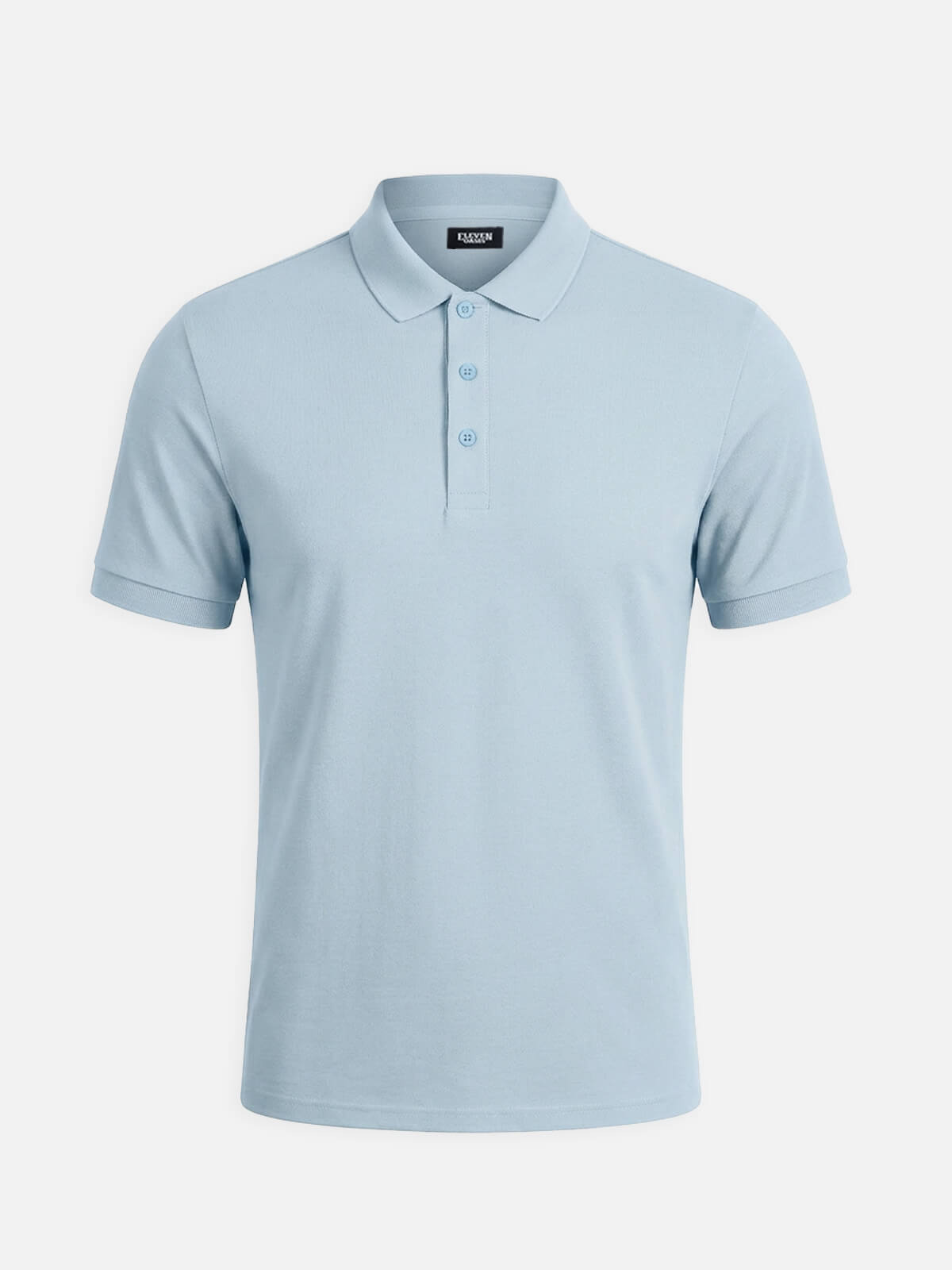 Men's Classic Everyday Cotton Blend Short Sleeve Polo Shirt Eleven Oasis