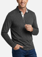 Men's Long Sleeve Polo Shirt Eleven Oasis