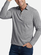 Men's Long Sleeve Polo Shirt Eleven Oasis