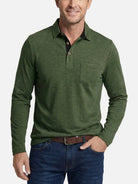 Men's Long Sleeve Polo Shirt Eleven Oasis