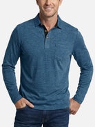 Men's Long Sleeve Polo Shirt Eleven Oasis