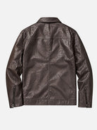 Men's Faux Leather Slim Fit Zip-Up Jacket Eleven Oasis