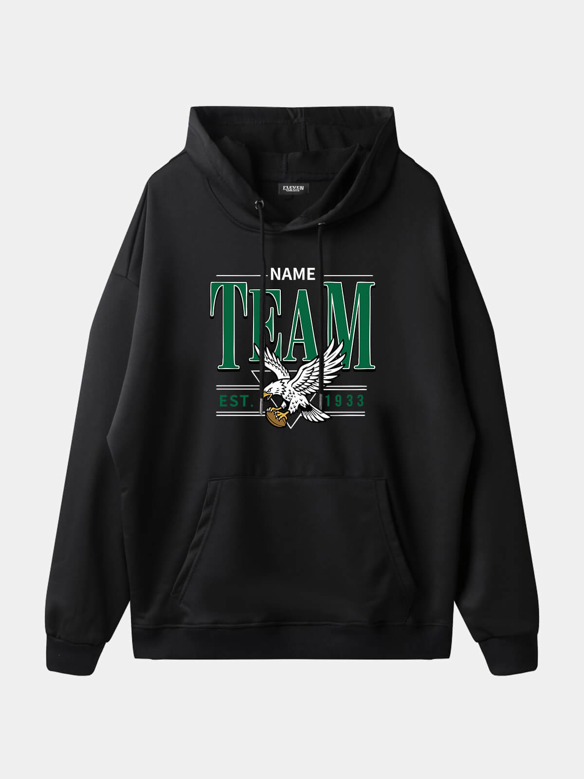 Custom Philadelphia-Inspired Team Hoodie Eleven Oasis