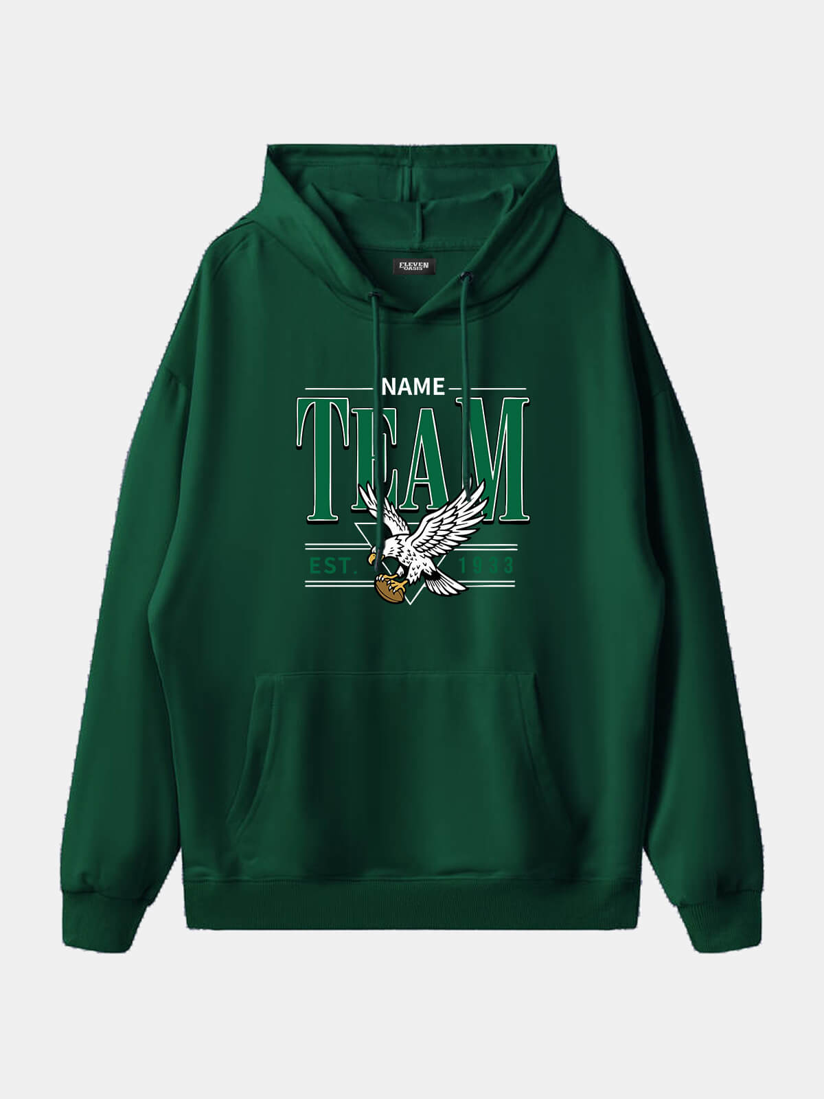 Custom Philadelphia-Inspired Team Hoodie Eleven Oasis