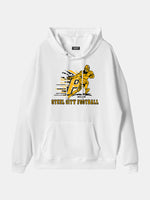 Steel City Football Player Graphic Hoodie Eleven Oasis