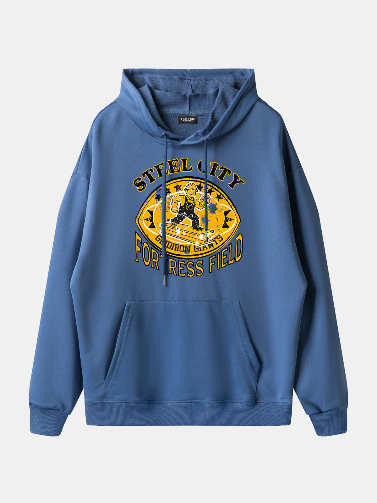 Steel City Fortress Field Football Hoodie Eleven Oasis