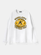 Steel City Fortress Field Football Sweatshirt Eleven Oasis