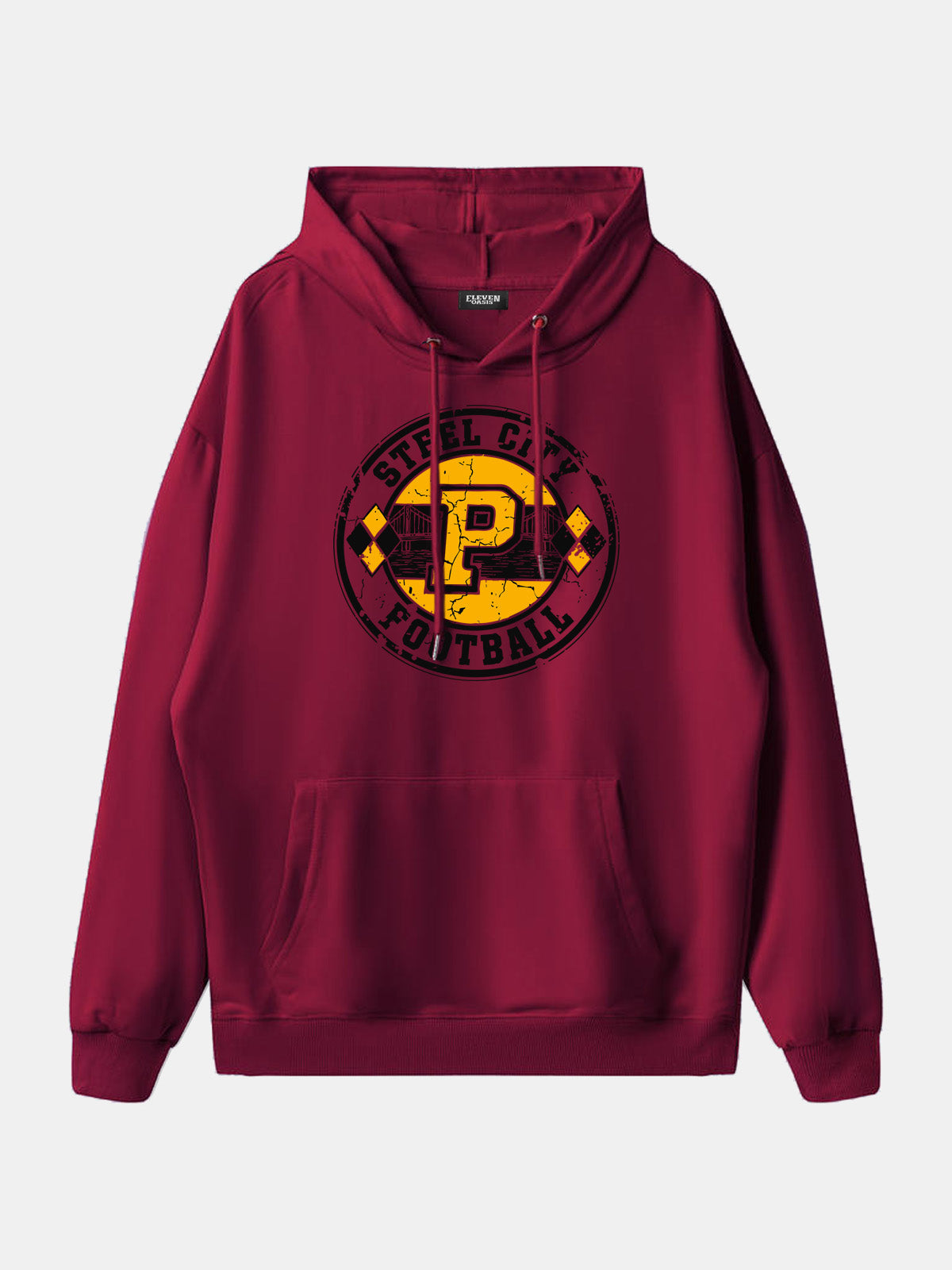 Steel City Football Graphic Hoodie Eleven Oasis