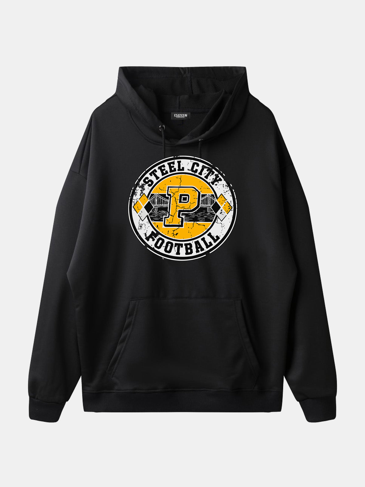 Steel City Football Graphic Hoodie Eleven Oasis