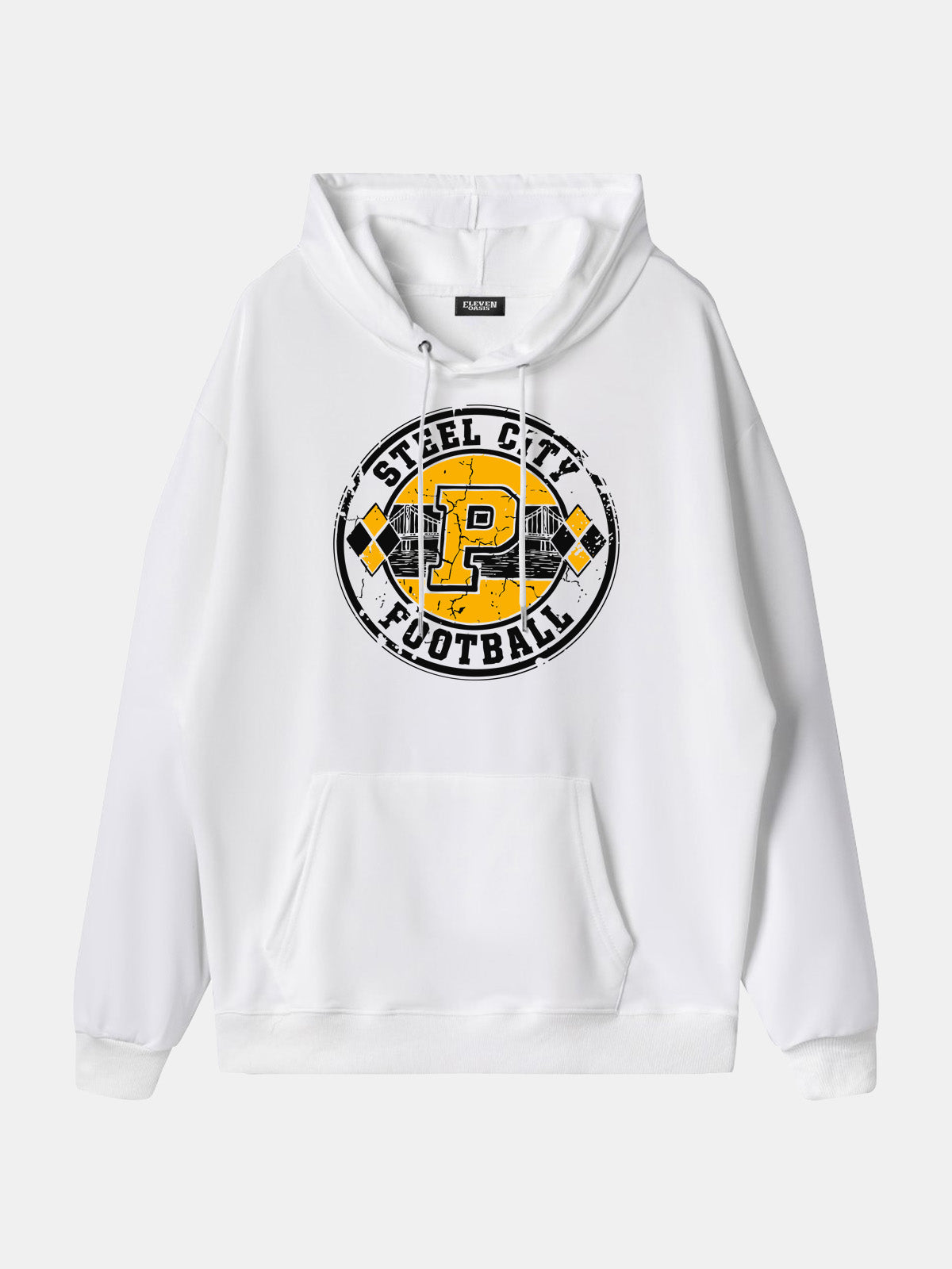 Steel City Football Graphic Hoodie Eleven Oasis