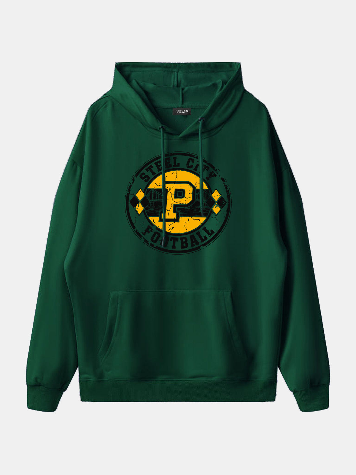 Steel City Football Graphic Hoodie Eleven Oasis