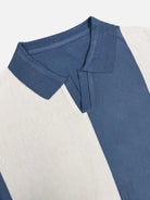 Men's Retro Color Block Knit Short Sleeve Polo Shirt ElevenOasis