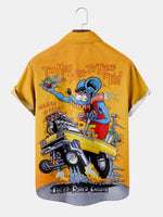 Men's Too Mean To Live Too Young To Die Short Sleeve Shirt ElevenOasis