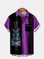 Men's Automotive Stripe Short Sleeve Shirt ElevenOasis