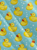 Men's Rubber Duck Pattern Short Sleeve Shirt Eleven Oasis