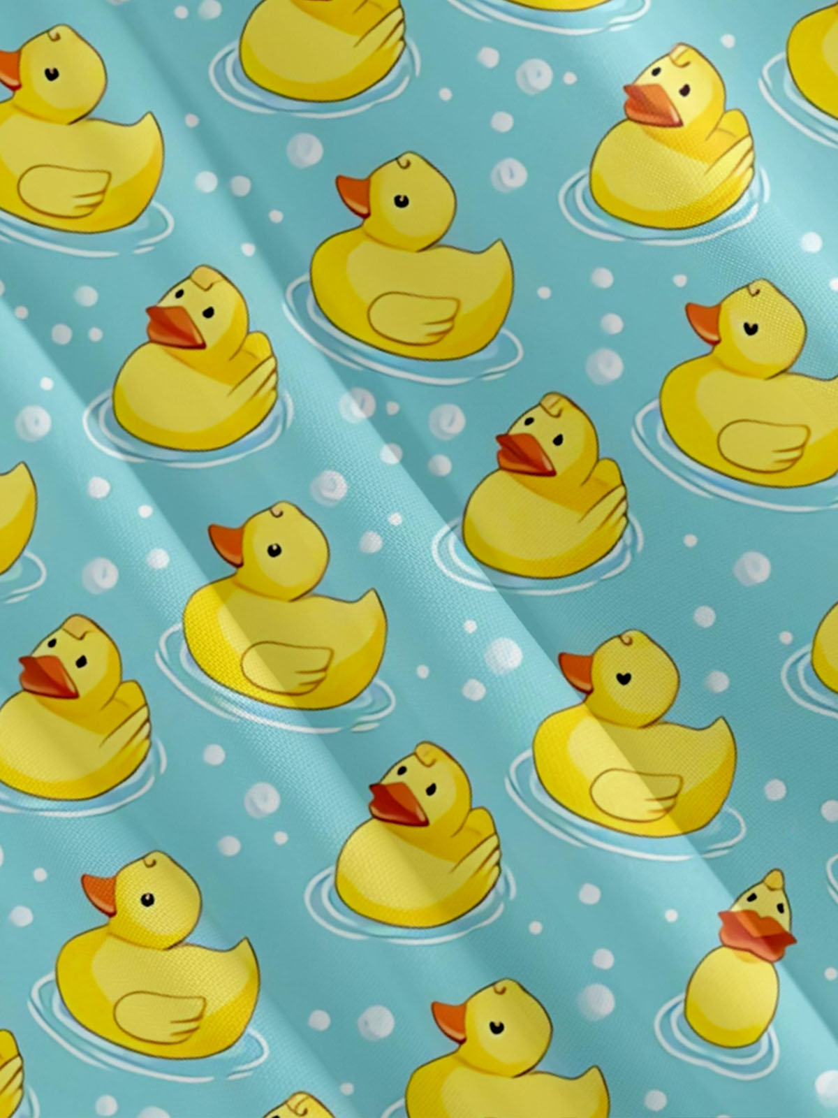 Men's Rubber Duck Pattern Short Sleeve Shirt Eleven Oasis