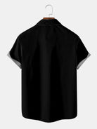 Tall Men's Tropical Tiki Totem Short Sleeve Shirt ElevenOasis