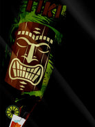 Tall Men's Tropical Tiki Totem Short Sleeve Shirt ElevenOasis
