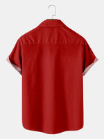 Men's Santa Beer Time Short Sleeve Shirt ElevenOasis