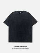 Acid Wash Cotton Basic T-Shirt - 6 Colors ElevenOasis