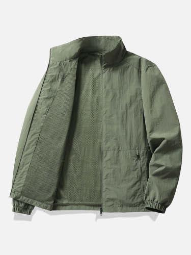 Men's Lightweight Windbreaker Jacket Eleven Oasis