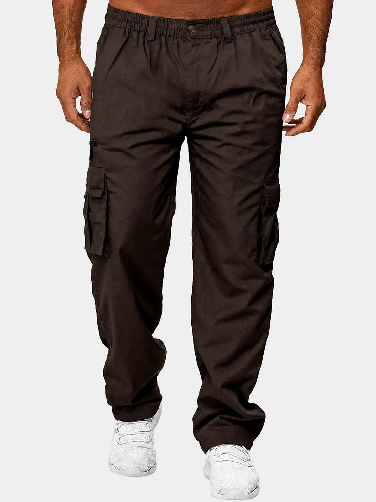 Men's Multi-Pocket Everyday Cargo Pants Big & Tall ElevenOasis