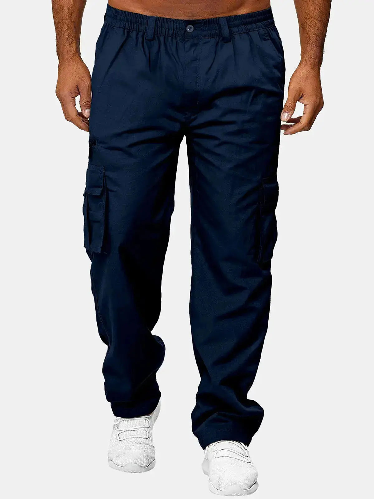 Men's Multi-Pocket Everyday Cargo Pants Big & Tall ElevenOasis