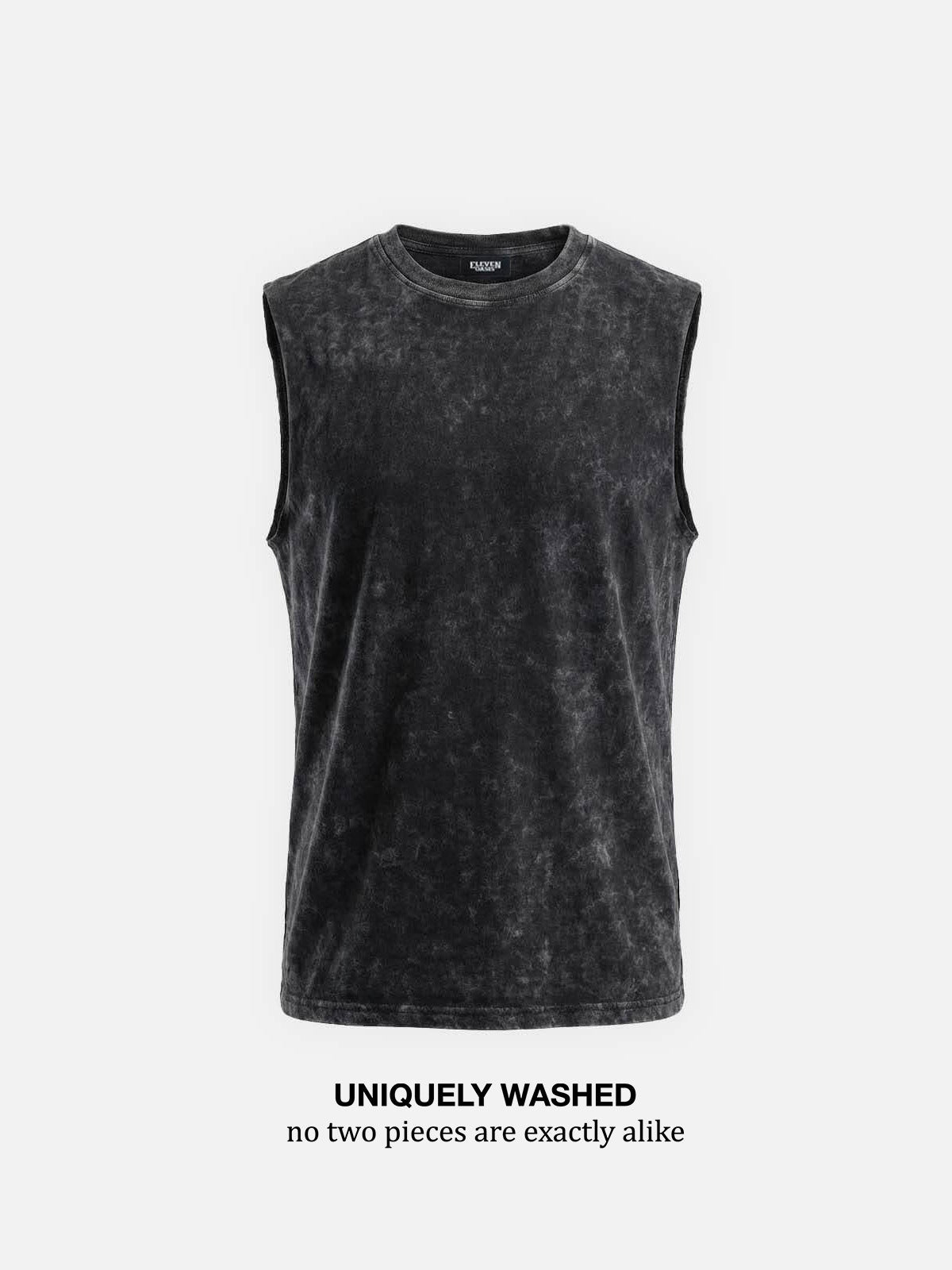 Men's Vintage Washed Cotton Tank Top ElevenOasis