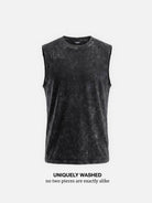 Men's Vintage Washed Cotton Tank Top ElevenOasis