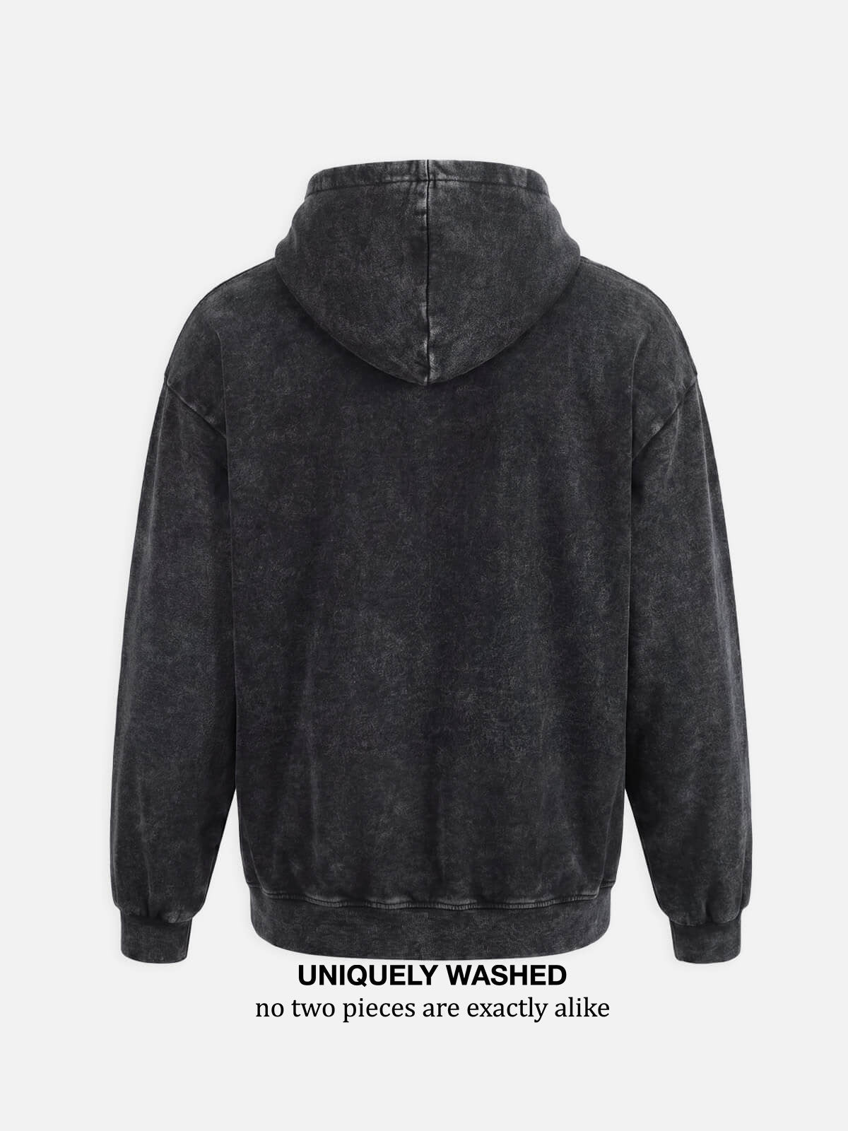 Men's Vintage Washed Zip-Up Hoodie ElevenOasis