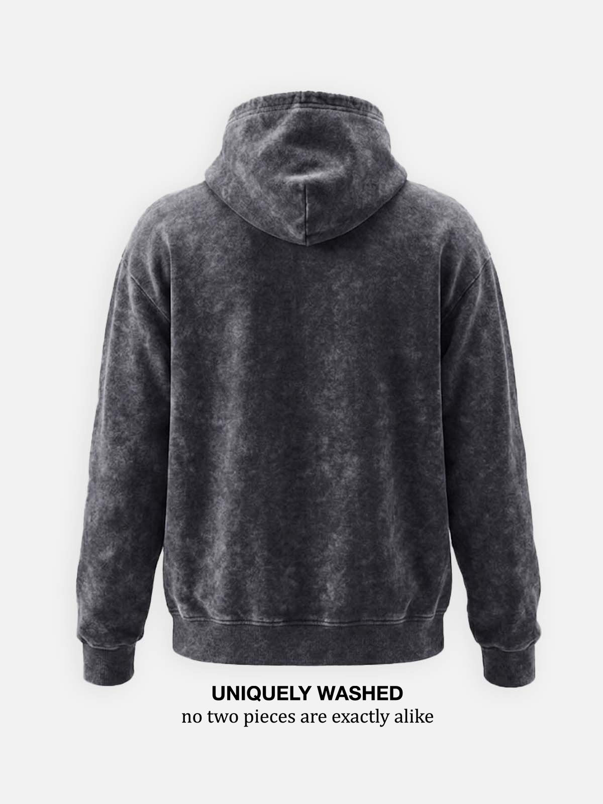 Men's Vintage Washed Cotton Hoodie ElevenOasis