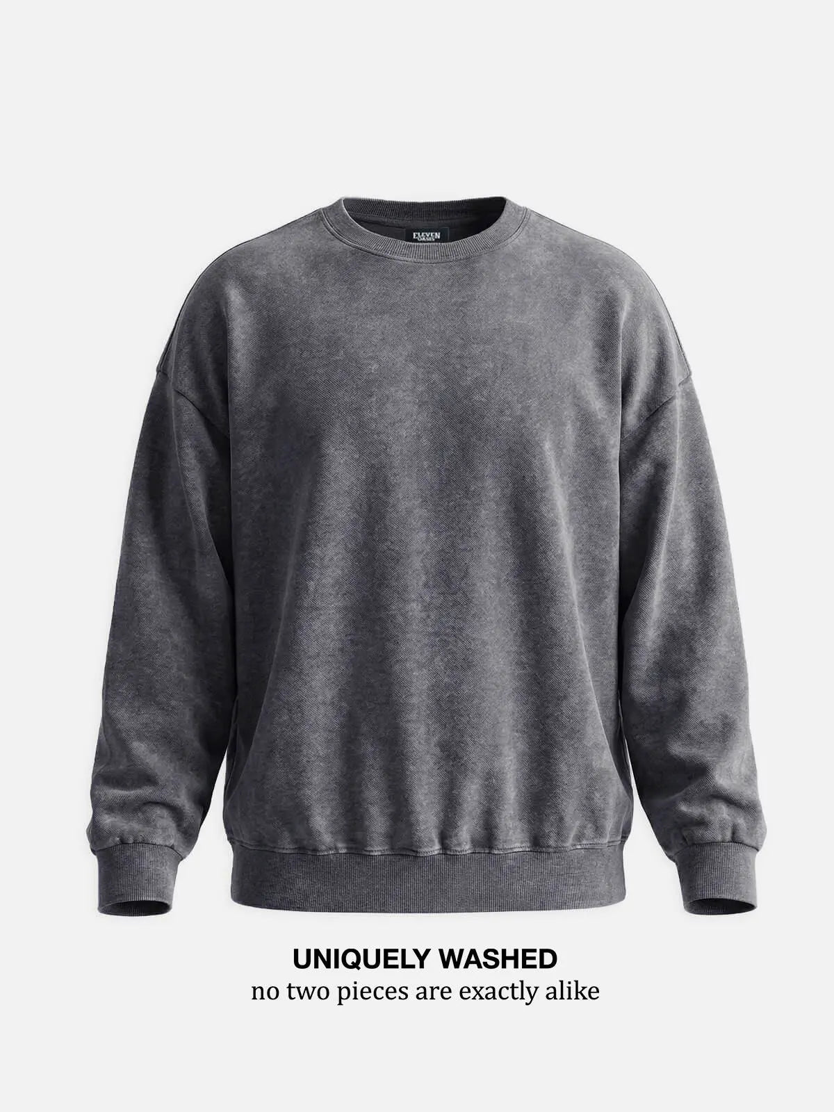 Men's Vintage Washed Cotton Sweatshirt
