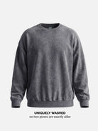 Men's Vintage Washed Cotton Sweatshirt ElevenOasis