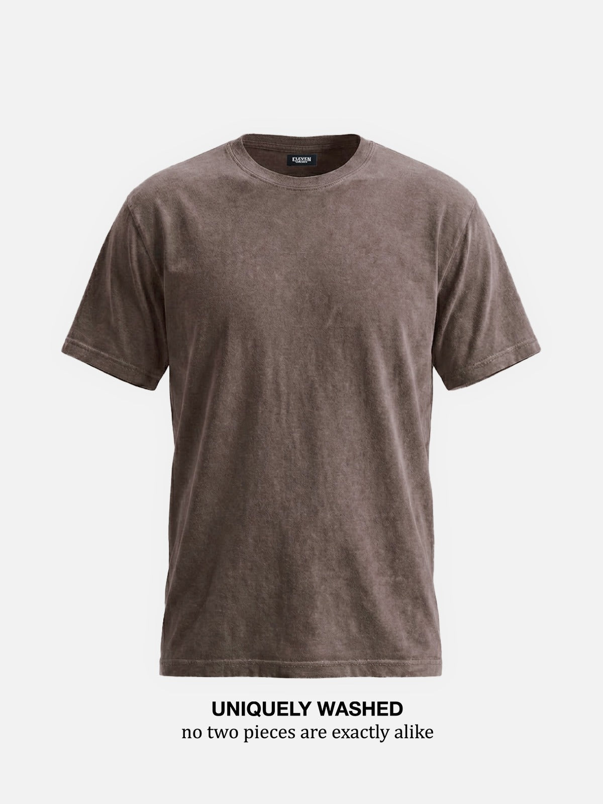 Men's Washed Cotton Short Sleeve T-Shirt ElevenOasis