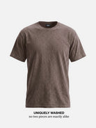 Men's Washed Cotton Short Sleeve T-Shirt ElevenOasis
