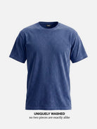 Men's Washed Cotton Short Sleeve T-Shirt ElevenOasis