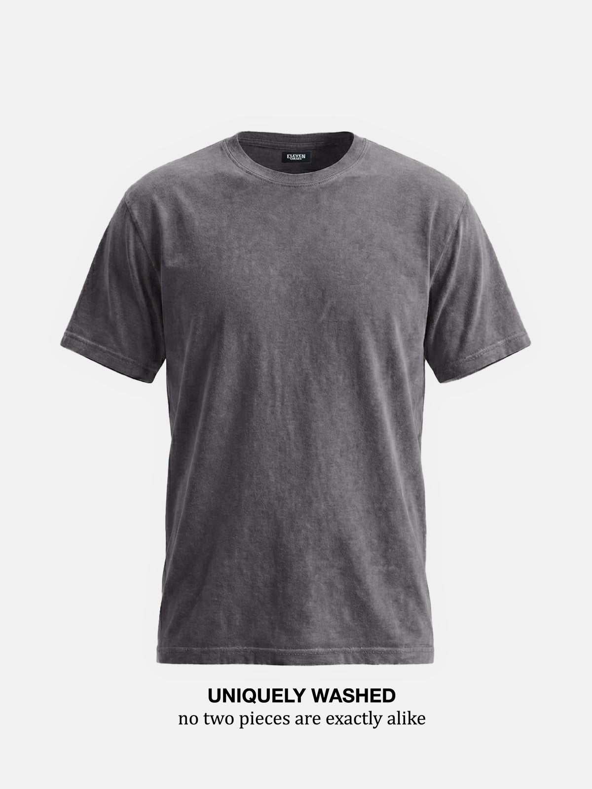Men's Washed Cotton Short Sleeve T-Shirt ElevenOasis