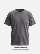 Men's Washed Cotton Short Sleeve T-Shirt ElevenOasis