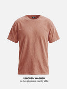 Men's Washed Cotton Short Sleeve T-Shirt ElevenOasis