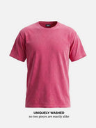 Men's Washed Cotton Short Sleeve T-Shirt ElevenOasis