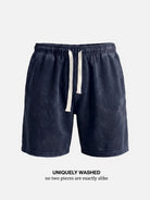 Men's Washed Cotton Drawstring Shorts ElevenOasis