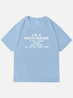Multitasker Definition Cotton T-Shirt ElevenOasis