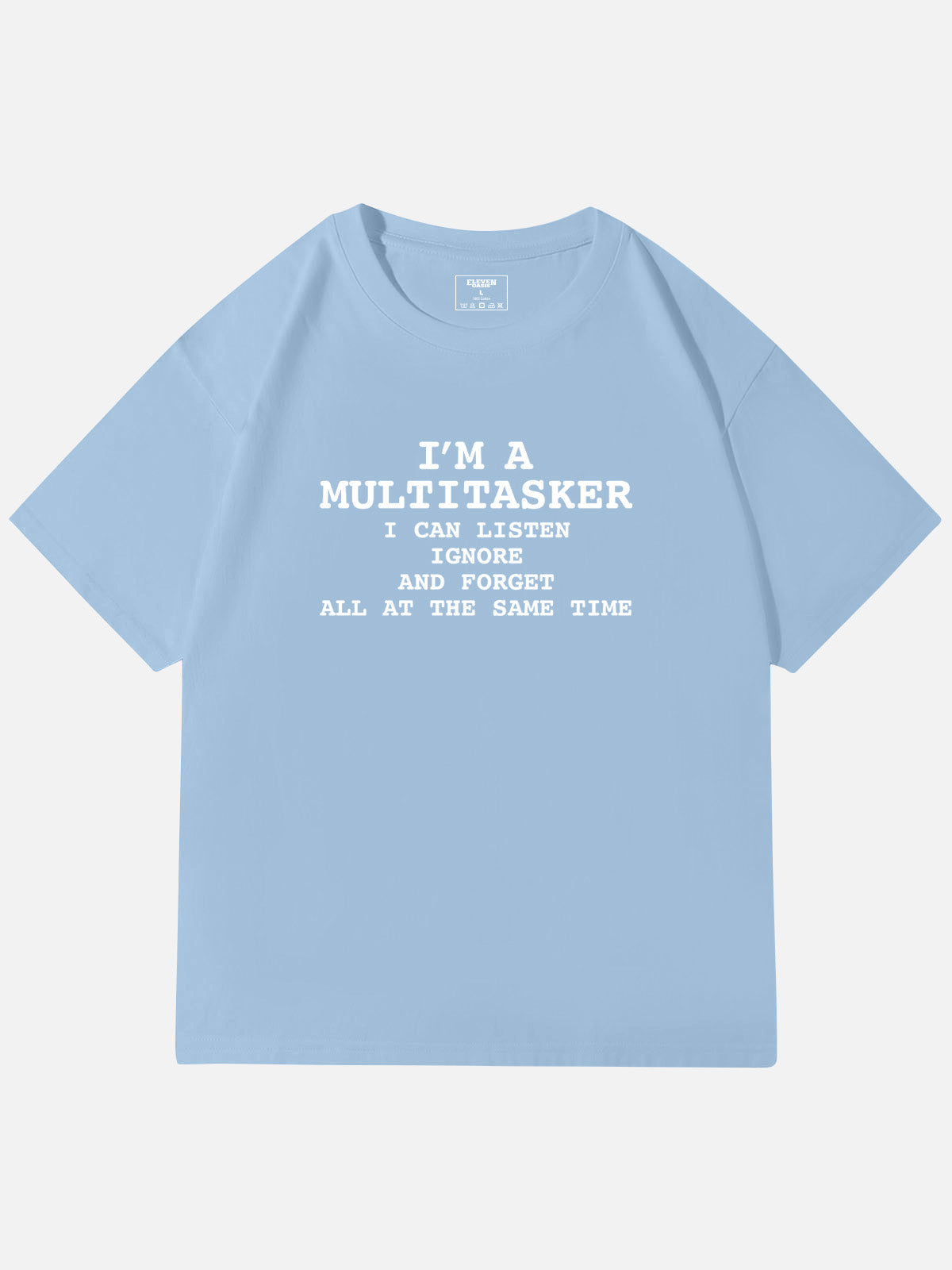 Multitasker Definition Cotton T-Shirt ElevenOasis