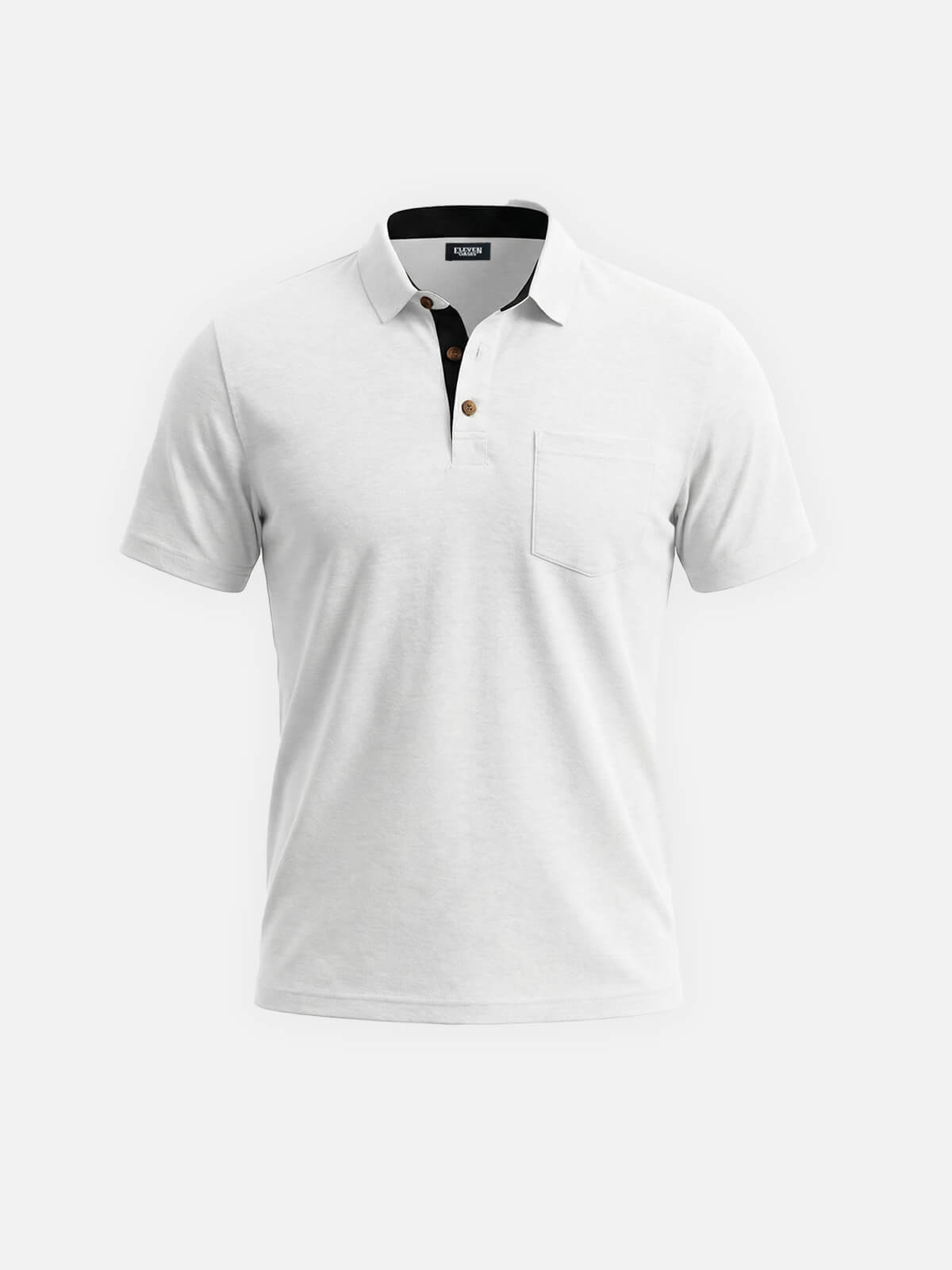 Men's Classic Pocket Polo Short Sleeve Shirt Eleven Oasis