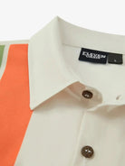 Tall Men's Mid-Century Modern Atomic Bowling Short Sleeve Shirt ElevenOasis