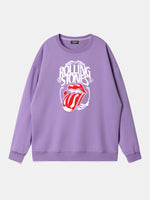 Rolling Stones Classic Tongue Logo Sweatshirt Eleven Oasis