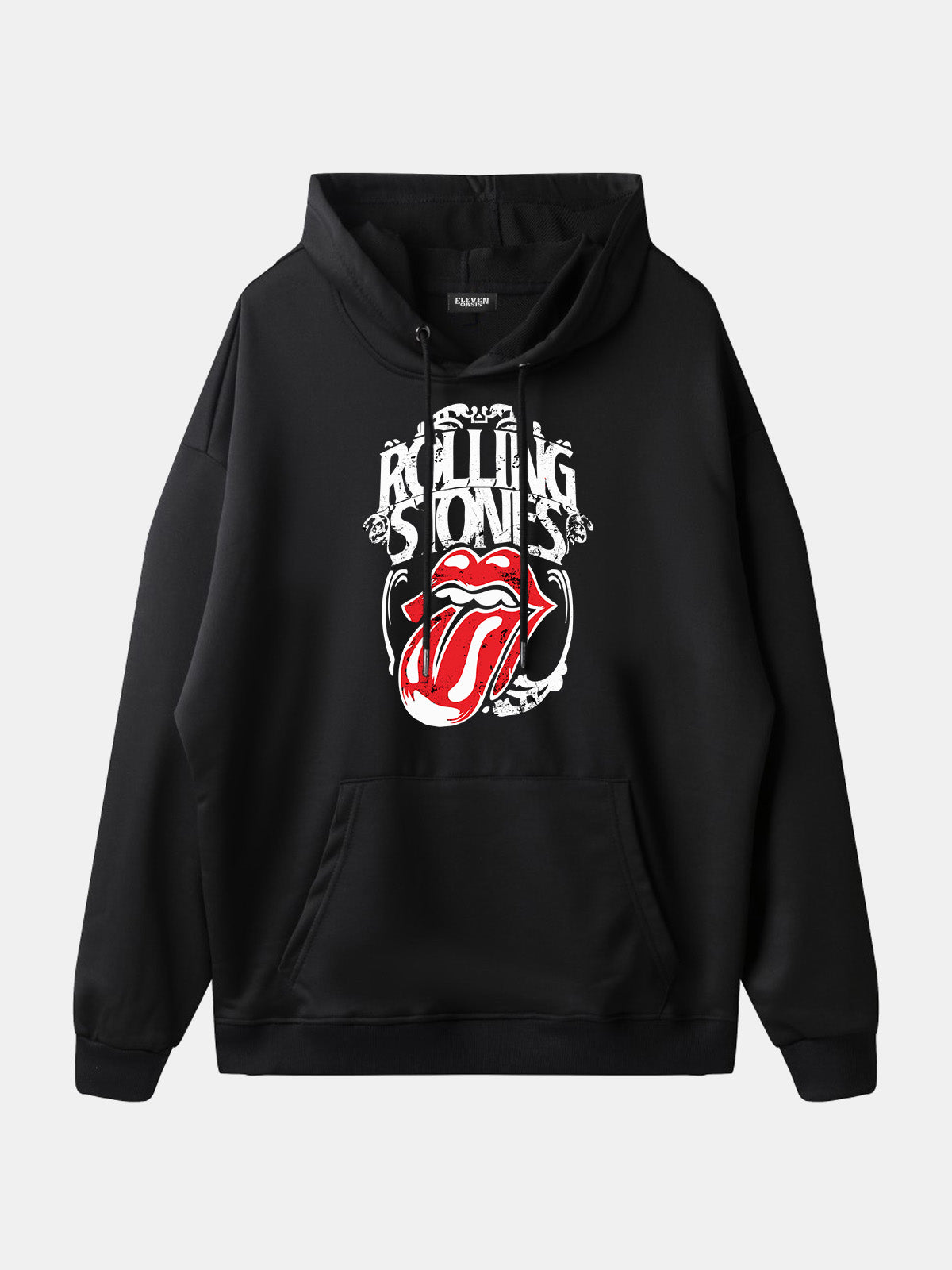 Rolling Stones Classic Tongue Logo Hoodie Eleven Oasis