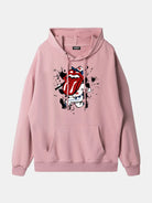 Rolling Stones Baseball Player Graphic Hoodie Eleven Oasis