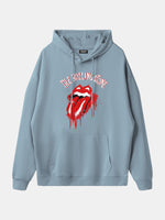 Rolling Stones Dripping Tongue Logo Hoodie Eleven Oasis